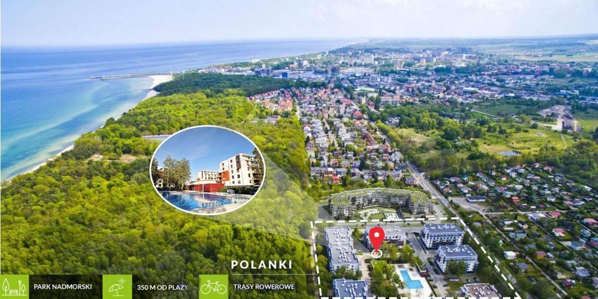 Seaside Polanki Apartments Z Garazem, Klonowa 17E Kołobrzeg Extérieur photo